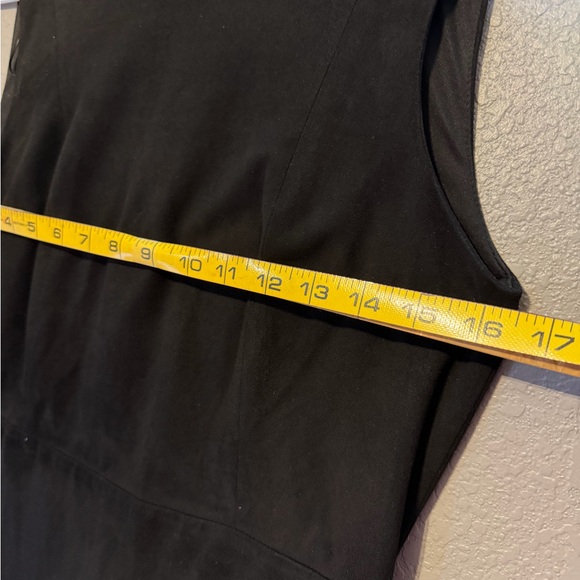 Zara Black Sleeveless Midi Dress - Picture 4 of 7